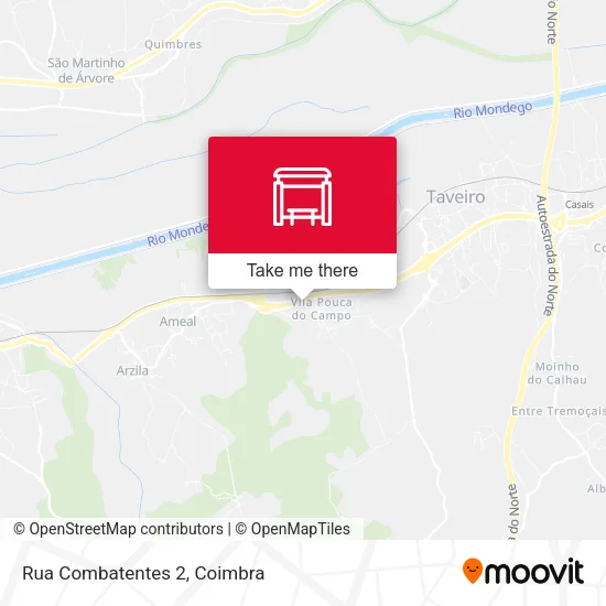 Rua Combatentes 2 map