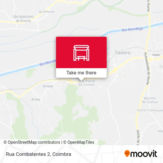 Rua Combatentes 2 map