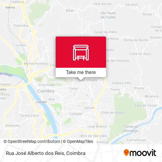 Rua José Alberto dos Reis map