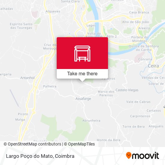 Largo Poço do Mato map