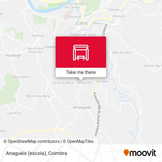 Anaguéis (escola) mapa