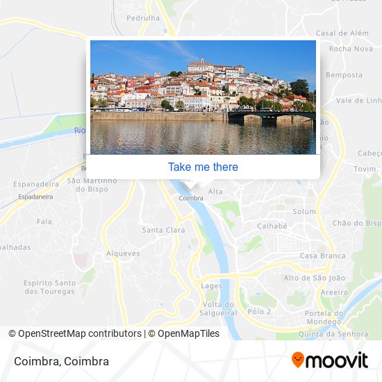 Coimbra map