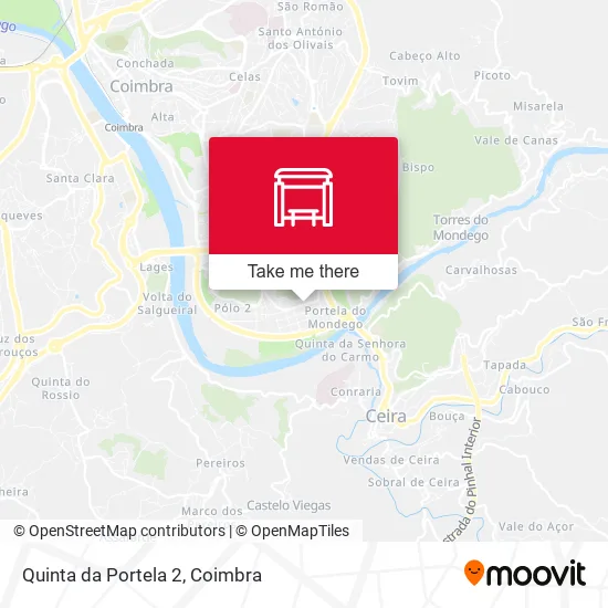 Quinta da Portela 2 map