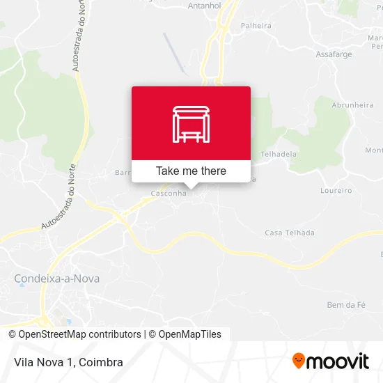Vila Nova 1 map