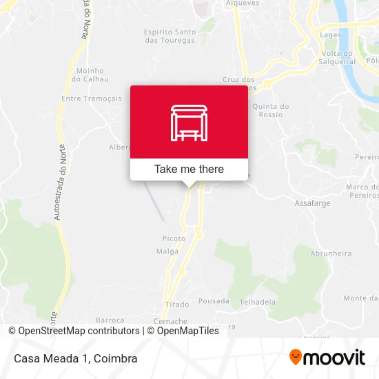 Casa Meada 1 map