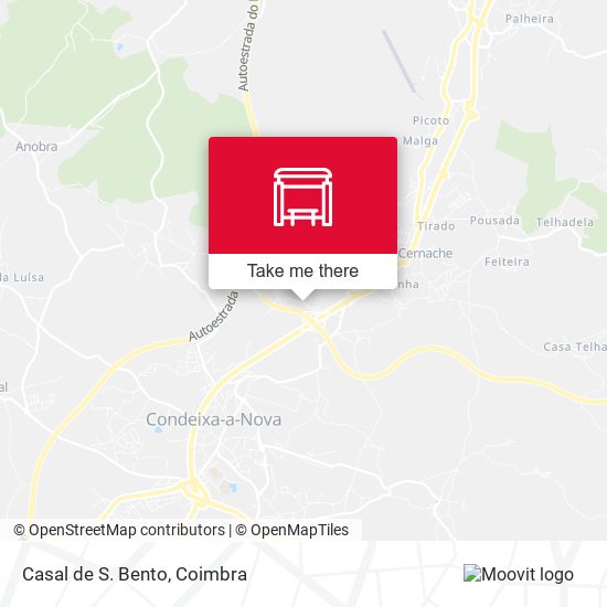 Casal de S. Bento map