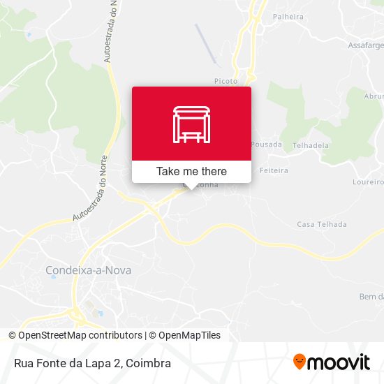 Rua Fonte da Lapa 2 map