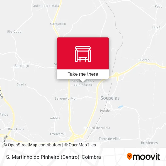 S. Martinho do Pinheiro (Centro) map