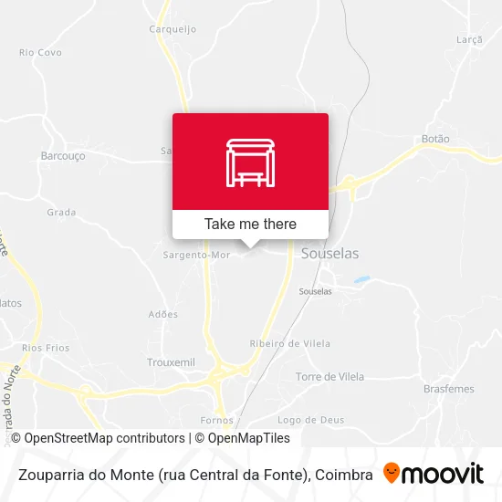 Rua Central da Fonte 2 map