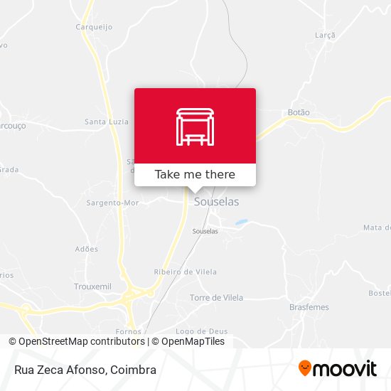 Rua Zeca Afonso map