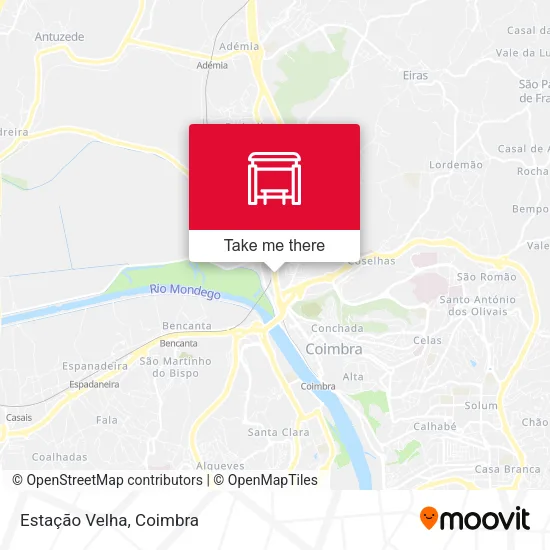 Estação Velha map