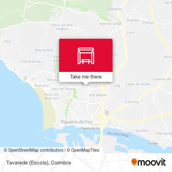 Tavarede (Escola) map