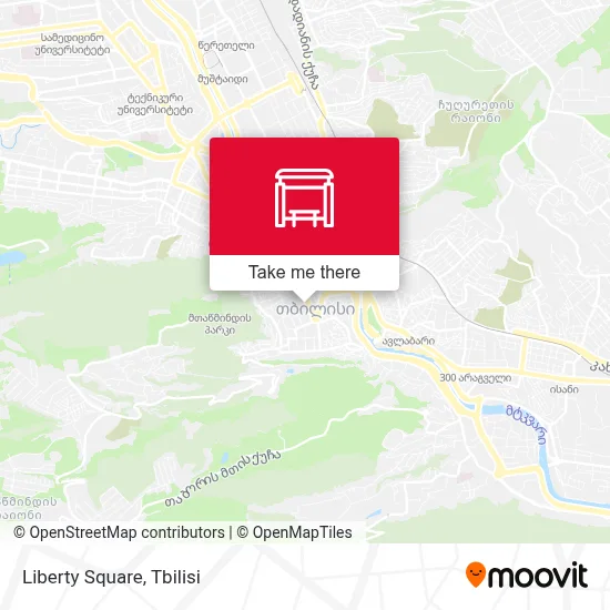 Liberty Square map
