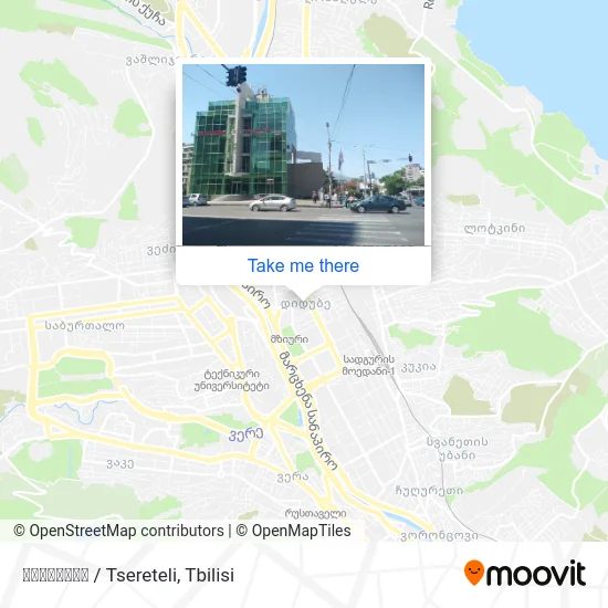 Карта წერეთელი / Tsereteli