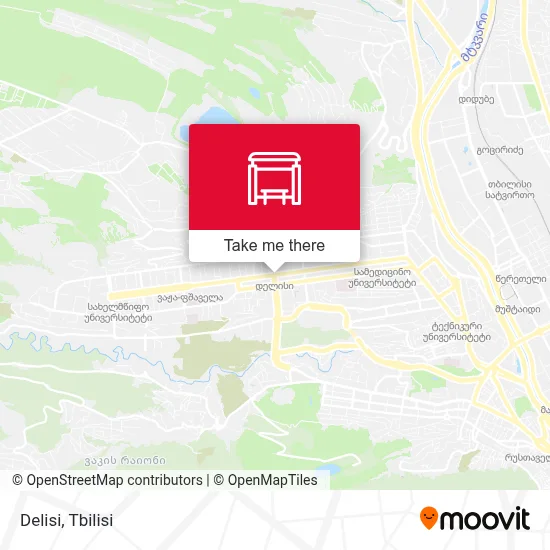 Delisi map