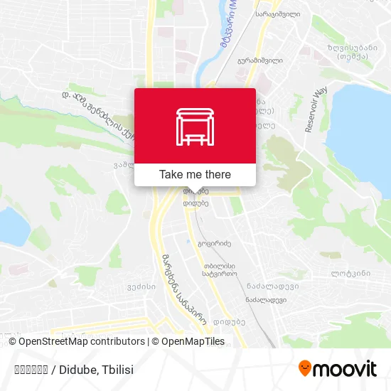 დიდუბე / Didube map