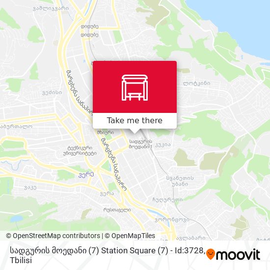სადგურის მოედანი (7) Station Square (7) - Id:3728 map