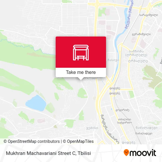Карта Mukhran Machavariani Street C