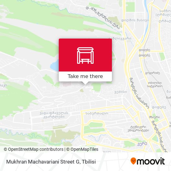 Mukhran Machavariani Street G map