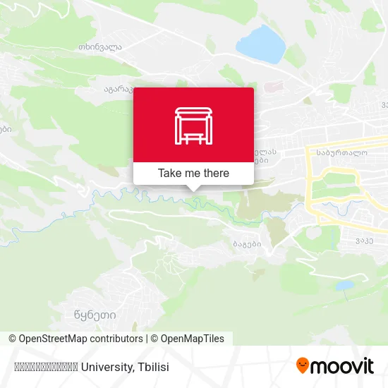 უნივერსიტეტი University map