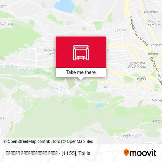 სოლიკო ხაბეიშვილის ქუჩა - [1155] map