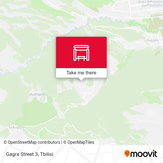 Карта Gagra Street 3
