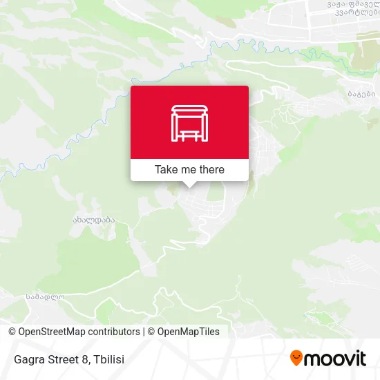 Карта Gagra Street 8