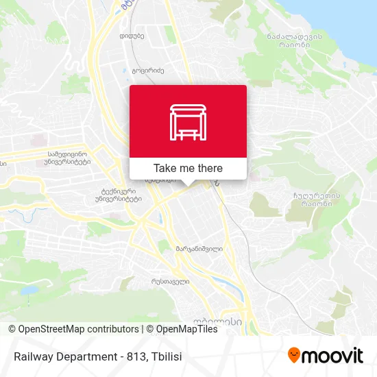 Railway Department - 813 map