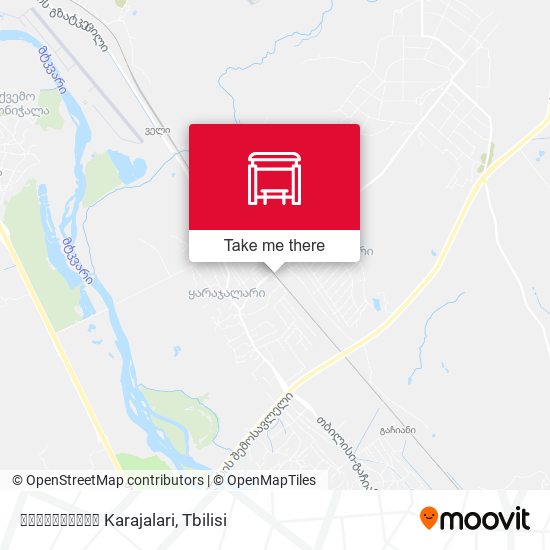 ყარაჯალარი Karajalari map