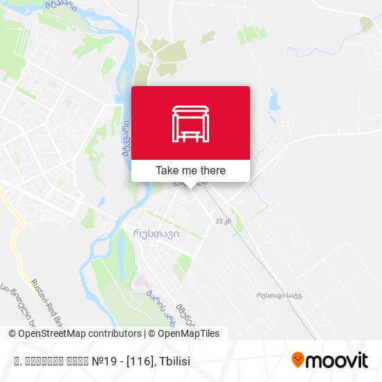 დ. გარეჯის ქუჩა №19 - [116] map