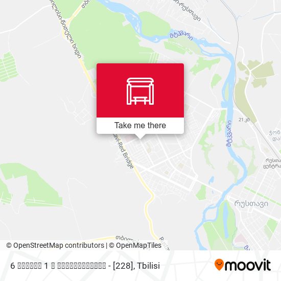 6 მიკროს 1 კ მოპირდაპირედ - [228] map