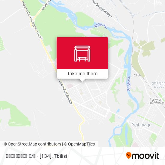 სასტუმროს მ/ტ - [134] map