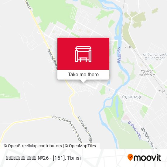 თბილისის ქუჩა №26 - [151] map