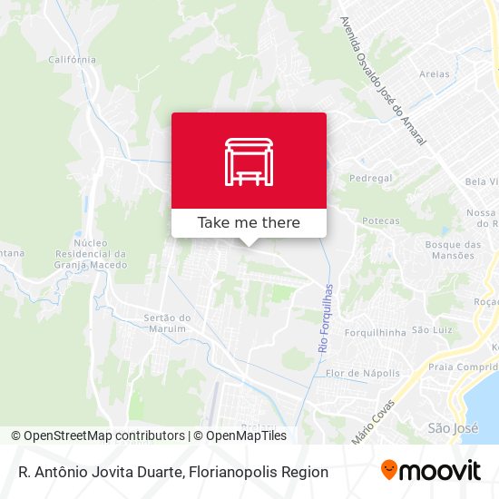 R. Antônio Jovita Duarte map