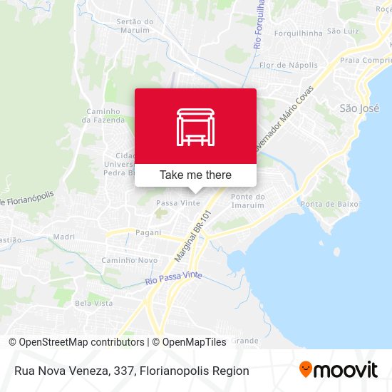 Rua Nova Veneza, 337 map