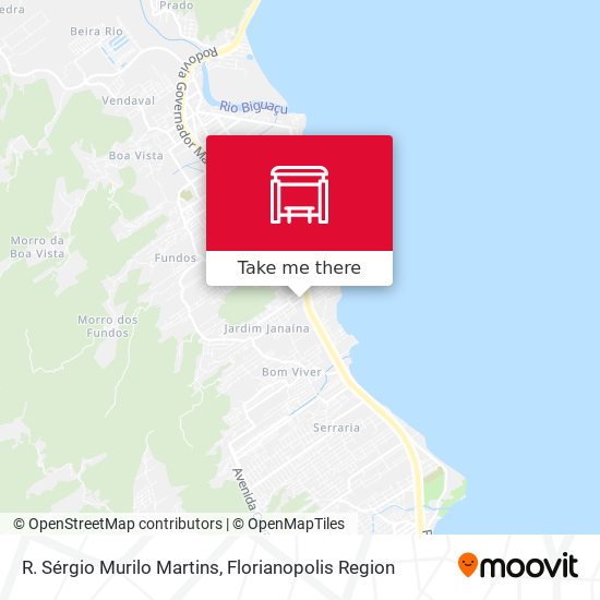 R. Sérgio Murilo Martins map