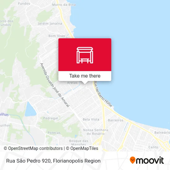 Rua São Pedro 920 map