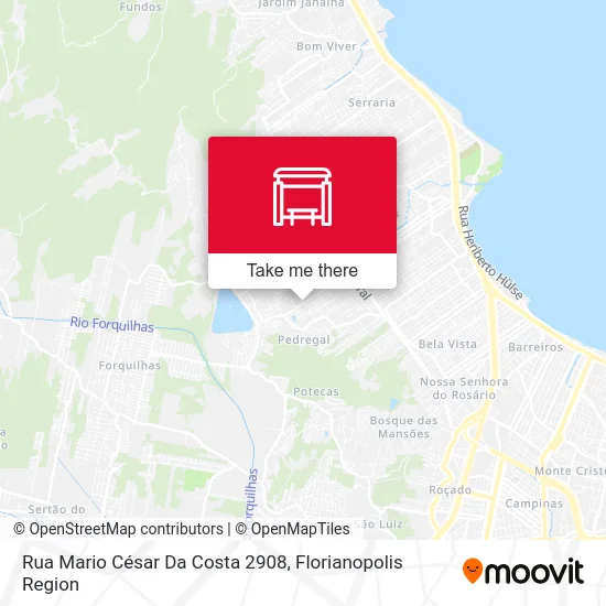 Rua Mario César Da Costa 2908 map