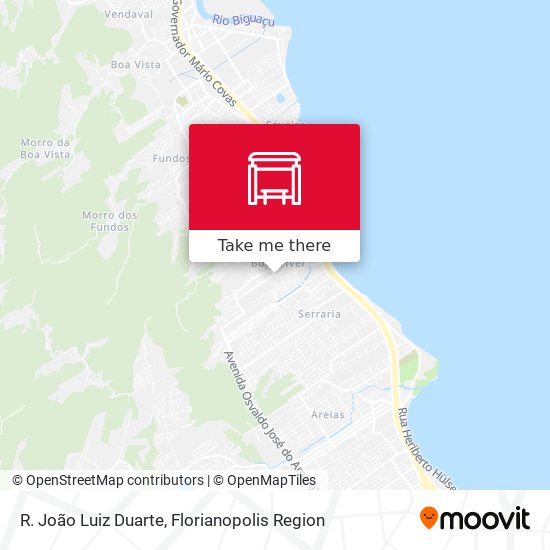 R. João Luiz Duarte map