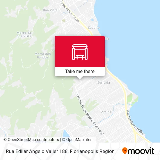 Rua Edilar Angelo Valler 188 map