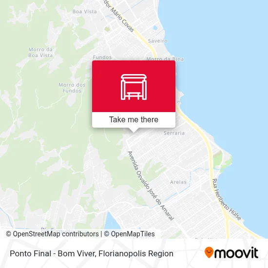 Ponto Final - Bom Viver map