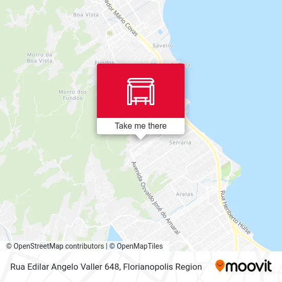 Rua Edilar Angelo Valler 648 map