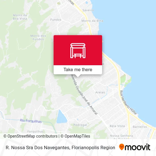 R. Nossa Sra Dos Navegantes map