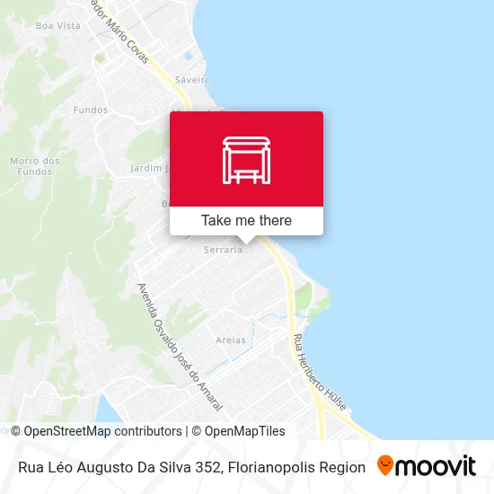 Rua Léo Augusto Da Silva 352 map