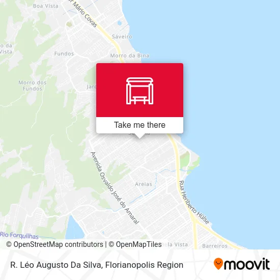 R. Léo Augusto Da Silva map