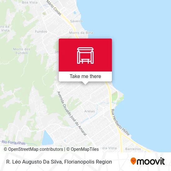 R. Léo Augusto Da Silva map