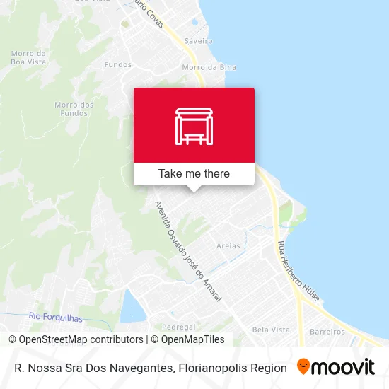 R. Nossa Sra Dos Navegantes map