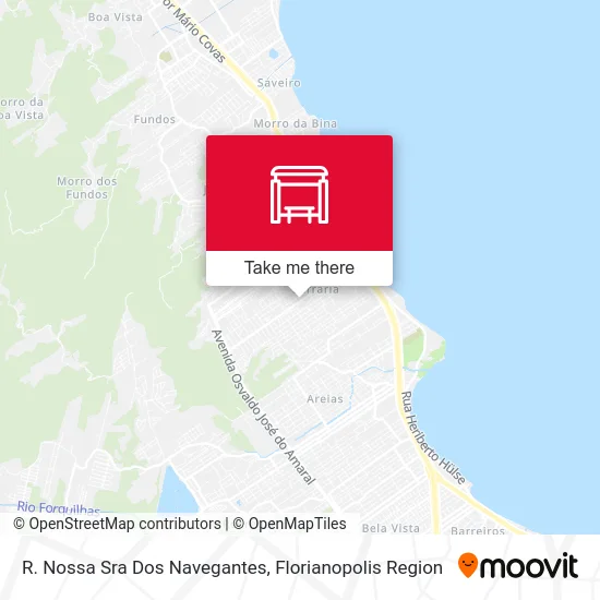 R. Nossa Sra Dos Navegantes map