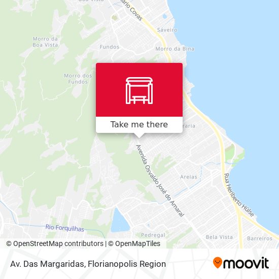 Mapa Av. Das Margaridas