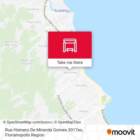 Rua Homero De Miranda Gomes 3017es map